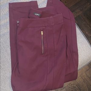 Julie Pant Skinny, Maroon